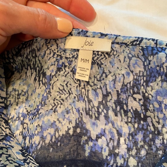 NWT. Joie dress. Size M. Blue pattern. - Picture 3 of 7